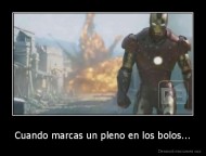 Cuando marcas un pleno en los bolos... - 