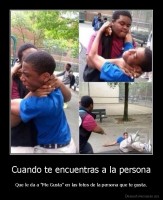 Cuando te encuentras a la persona - Que le da a "Me Gusta" en las fotos de la persona que te gusta.