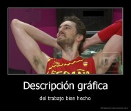 Descripción gráfica - del trabajo bien hecho