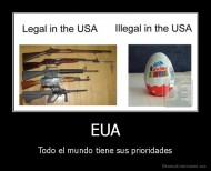 EUA - Todo el mundo tiene sus prioridades
