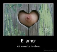 El amor - Asi lo ven los hombres