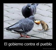 El gobierno contra el pueblo - 
