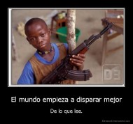 El mundo empieza a disparar mejor - De lo que lee.