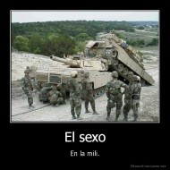 El sexo - En la mili.