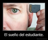 El sueño del estudiante. - 