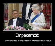 Empecemos: - - Estoy vendiendo un afro-americano en condiciones de trabajo