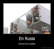 En Rusia - Somos los misiles