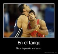 En el tango - Nace la pasión y el amor.