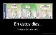 En estos días.. - Internet lo sabe todo