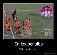 En los penaltis - Todo puede pasar