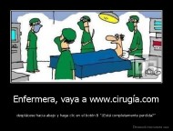 Enfermera, vaya a www.cirugía.com - desplácese hacia abajo y haga clic en el botón B "¿Está completamente perdida?"