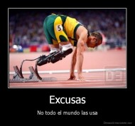 Excusas - No todo el mundo las usa