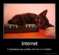 Internet - Y pensabas que podías vivir sin un módem