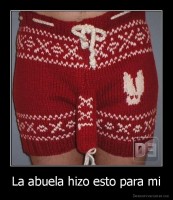 La abuela hizo esto para mi - 
