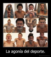 La agonía del deporte. - 