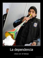 La dependencia - crece con el tiempo