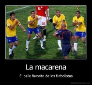 La macarena - El baile favorito de los futbolistas