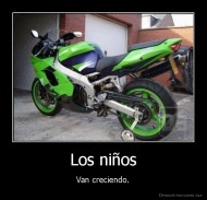 Los niños - Van creciendo.