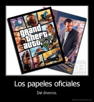 Los papeles oficiales - Del divorcio.