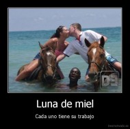 Luna de miel - Cada uno tiene su trabajo