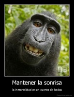Mantener la sonrisa - la inmortalidad es un cuento de hadas