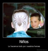 Niños - Lo hacemos todo por nuestros heroes