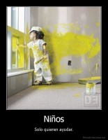 Niños - Solo quieren ayudar.