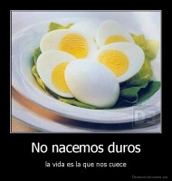 No nacemos duros - la vida es la que nos cuece