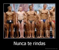 Nunca te rindas - 