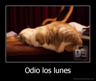 Odio los lunes - 