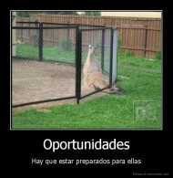 Oportunidades - Hay que estar preparados para ellas