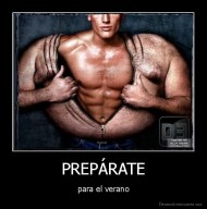 PREPÁRATE - para el verano