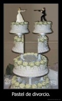 Pastel de divorcio. - 