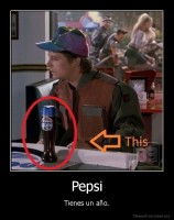 Pepsi - Tienes un año.