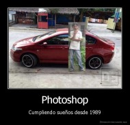 Photoshop - Cumpliendo sueños desde 1989