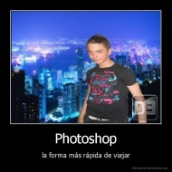 Photoshop - la forma más rápida de viajar