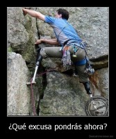 ¿Qué excusa pondrás ahora? - 