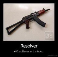 Resolver - 600 problemas en 1 minuto..
