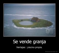 Se vende granja - Ventajas : piscina propia.