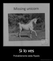 Si lo ves - Probablemente estás flipado