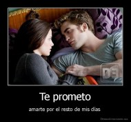 Te prometo - amarte por el resto de mis días 