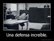 Una defensa increíble. - 