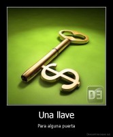 Una llave - Para alguna puerta