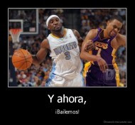 Y ahora, - ¡Bailemos!