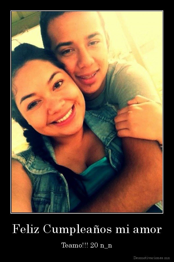 Feliz Cumpleaños mi amor