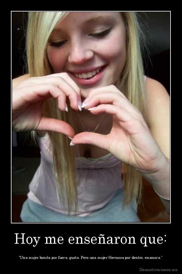 Hoy me enseñaron que: