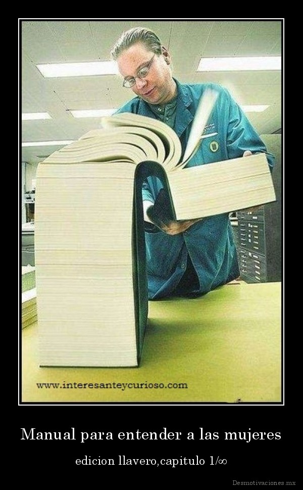 Manual para entender a las mujeres