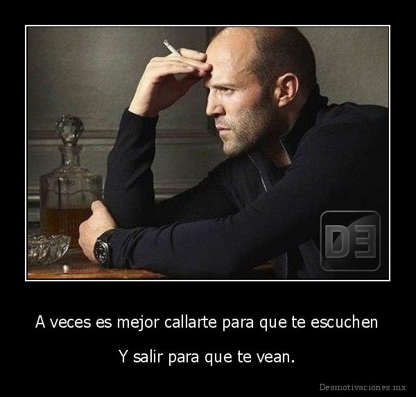 A veces es mejor callarte para que te escuchen