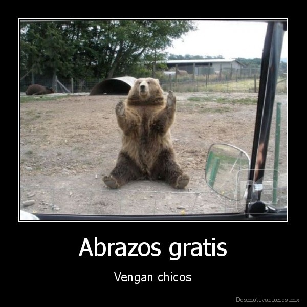 Abrazos gratis