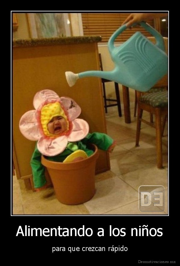 Alimentando a los niños